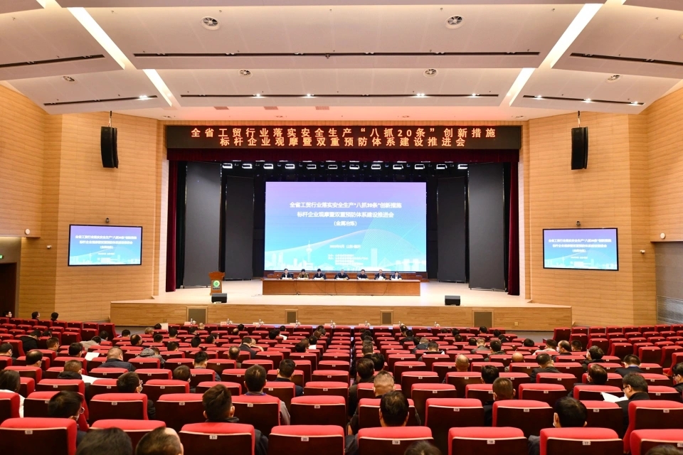 全省工贸行业安全生产标杆企业观摩活动在熊猫体育临港公司举办